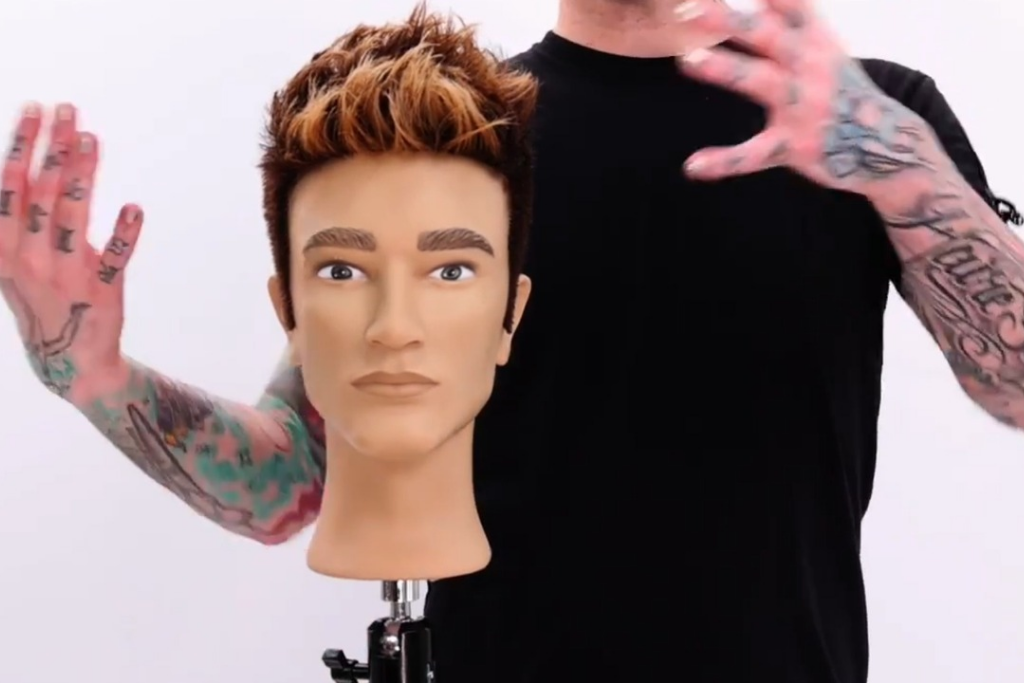 frosted tips