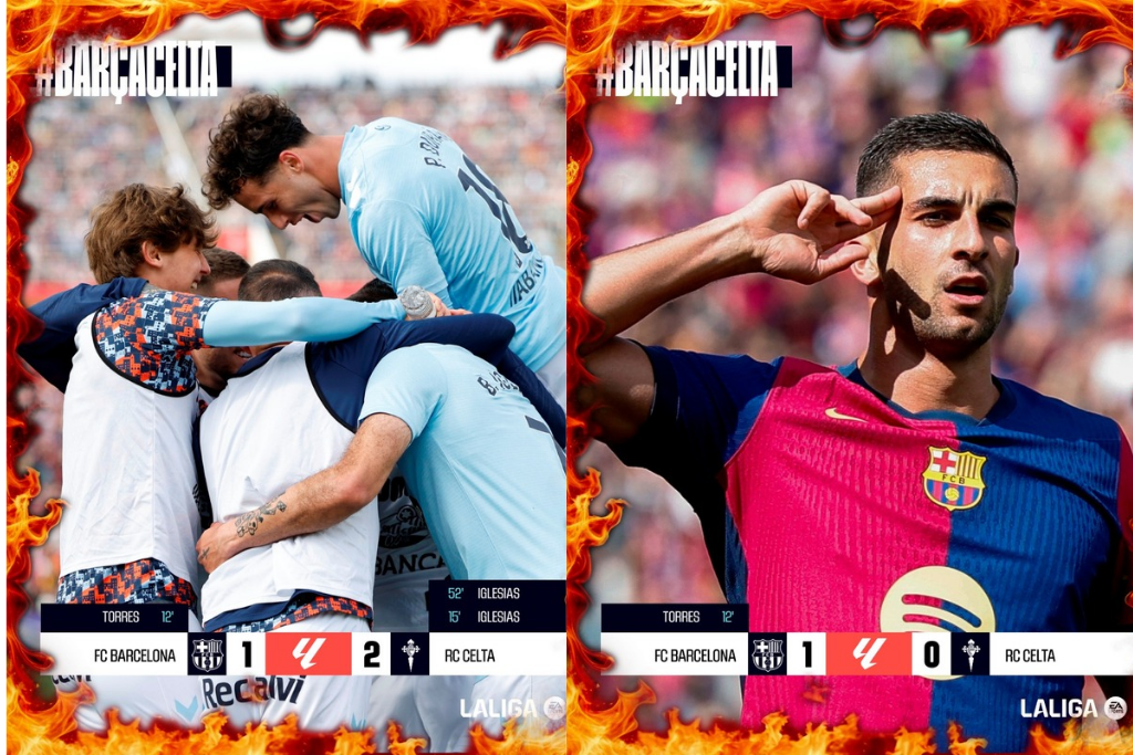 posiciones de la liga